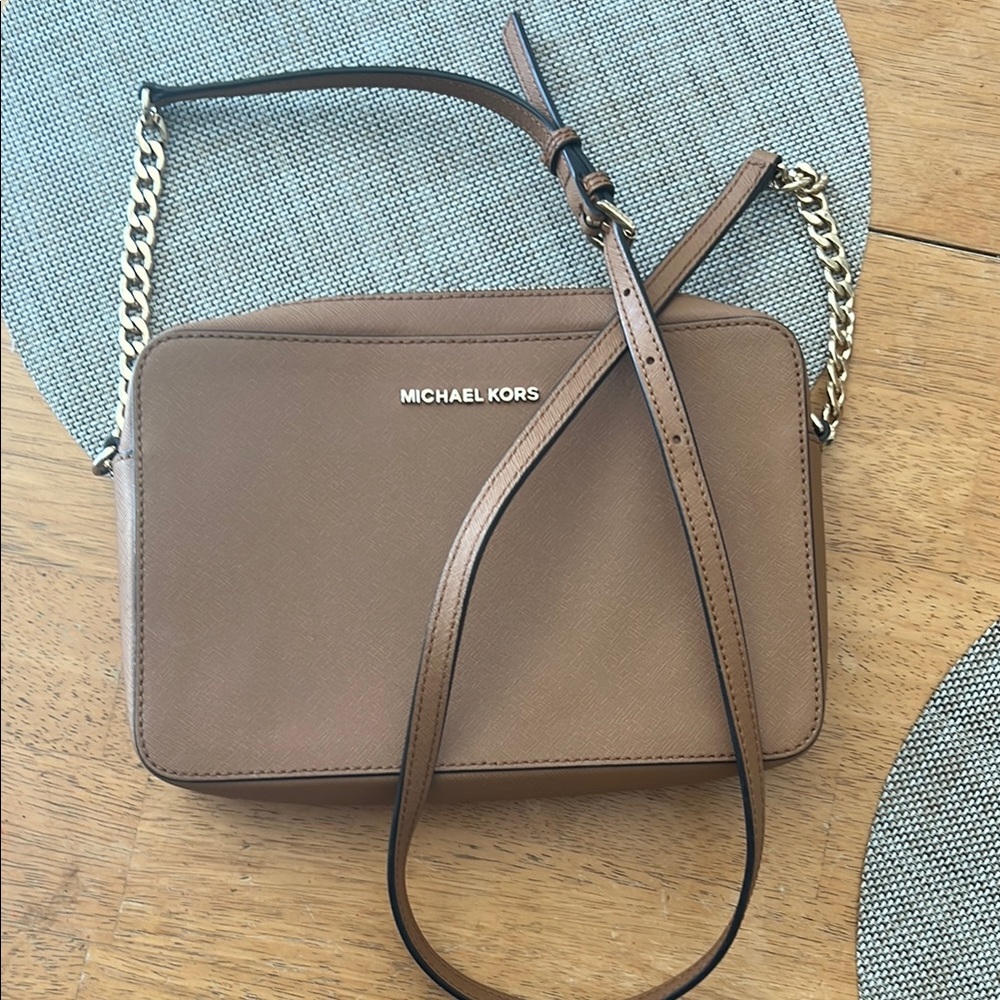 Michael Kors Tan Crossbody Bag